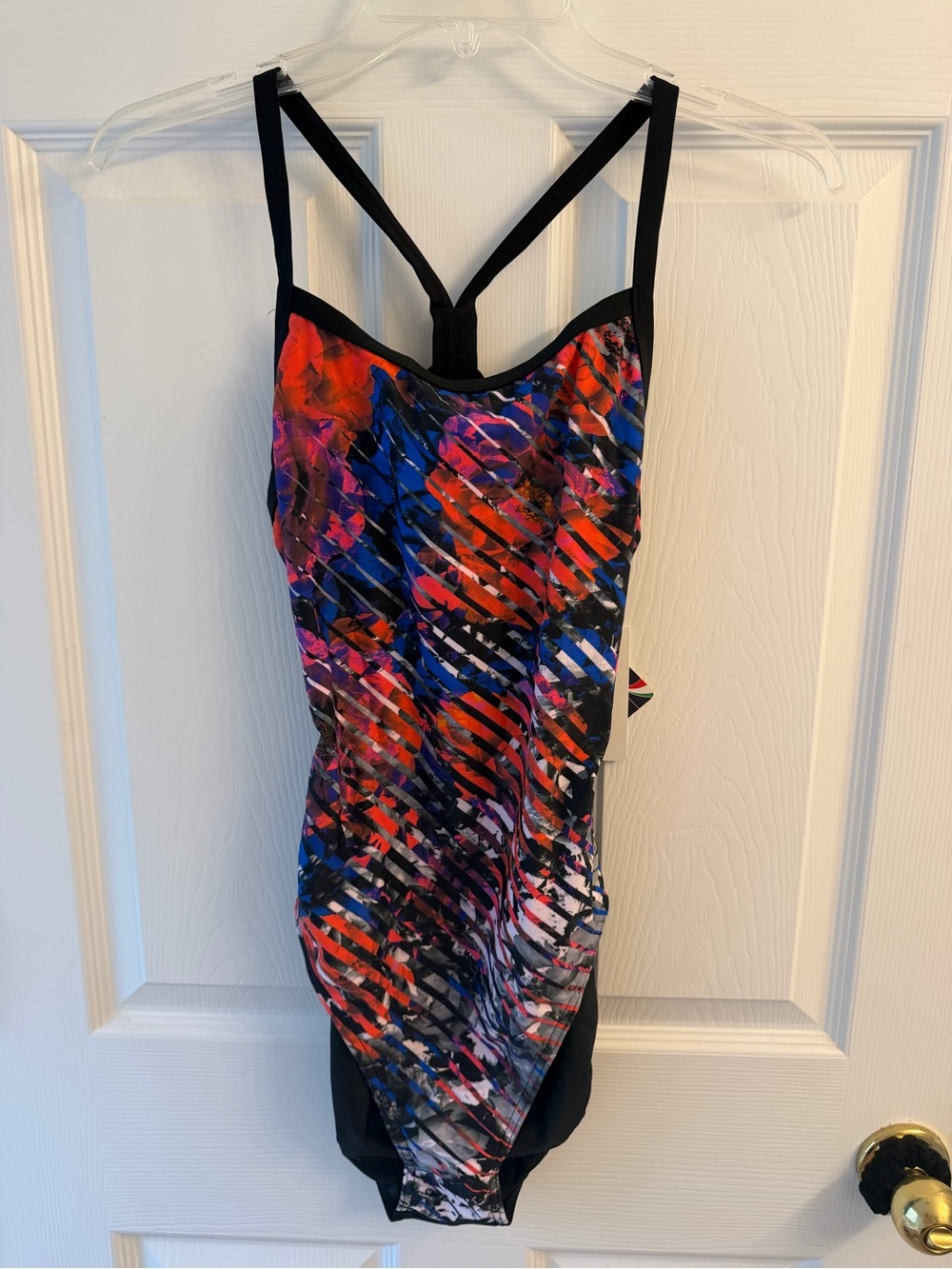 Arena Competition Training Girls/Womens Black One-Piece Swimwear NWT Size 36